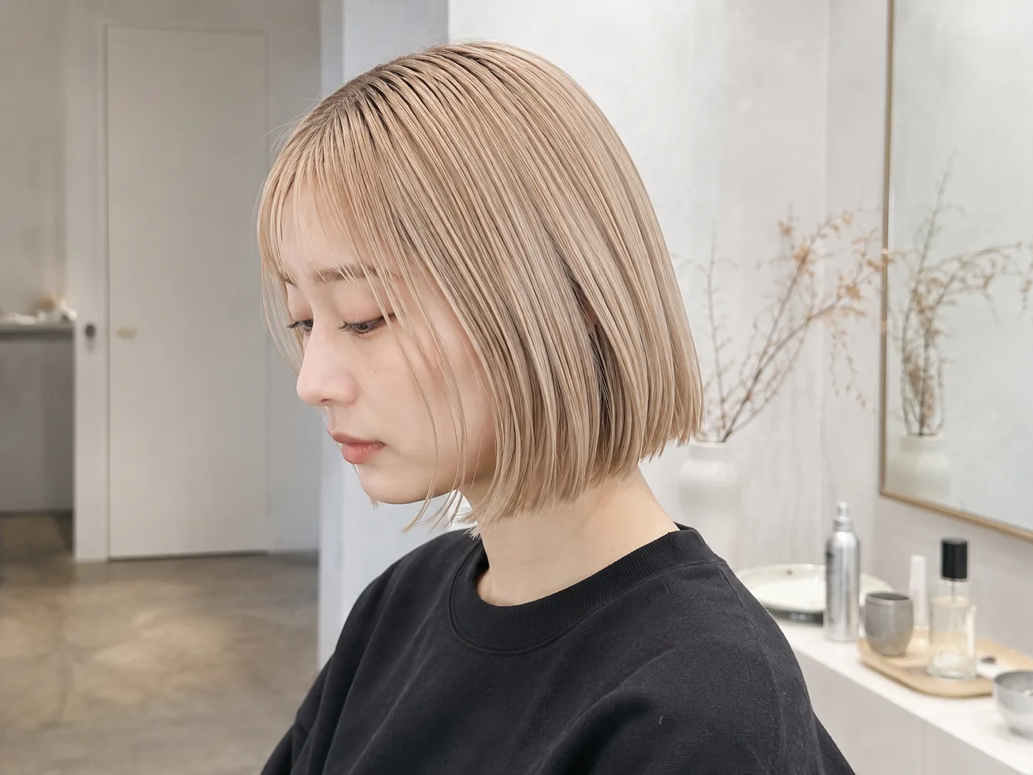 ブリーチ毛でも、手触りを戻す順番があります